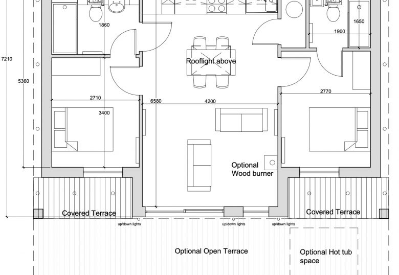 Malvern 2 bed floor plan